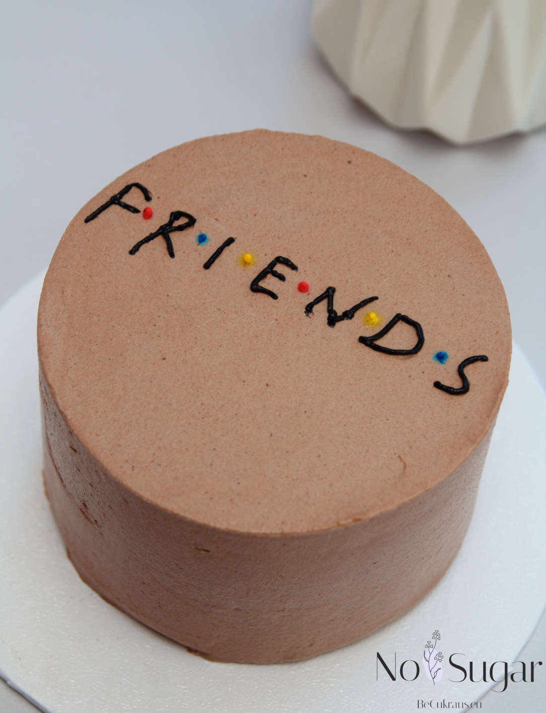 Sugar-free bento cake for a friend