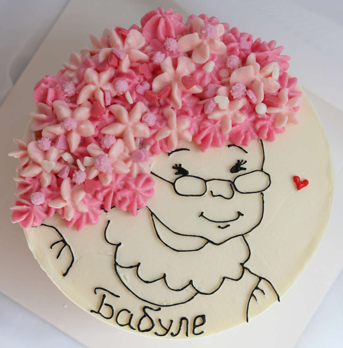 Bento cake for grandma's birthday