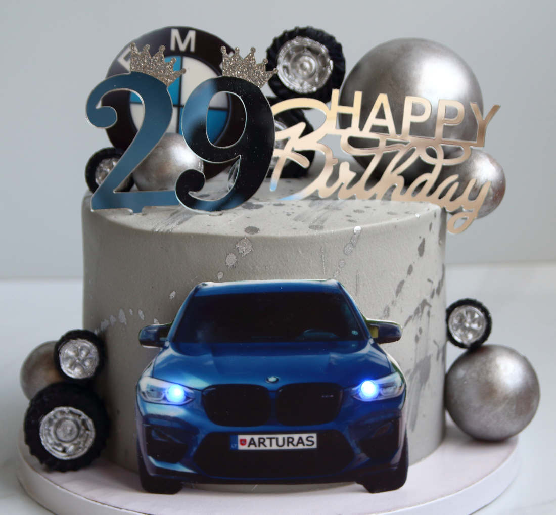 Торт BMW X3 для дня рождения
