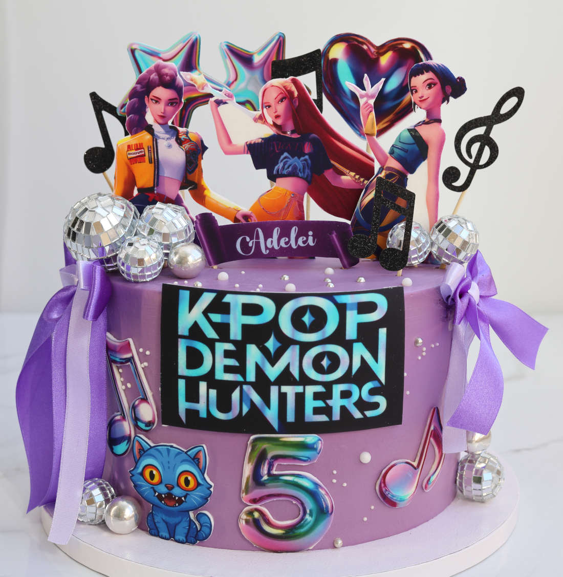 K-pop tortas mergaitės gimtadieniui