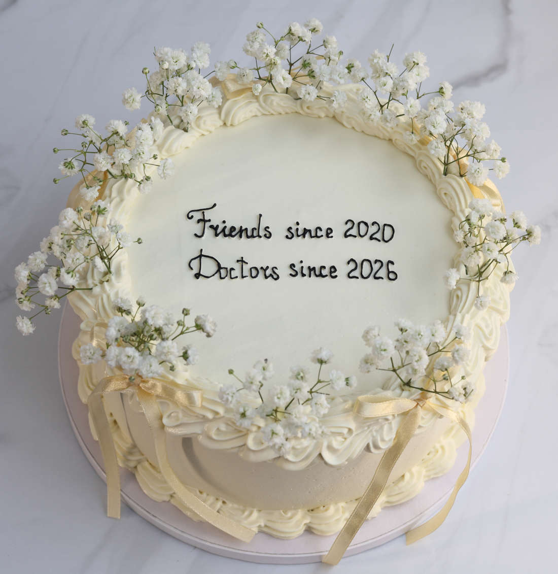 Tortas su užrašu Vilniuje