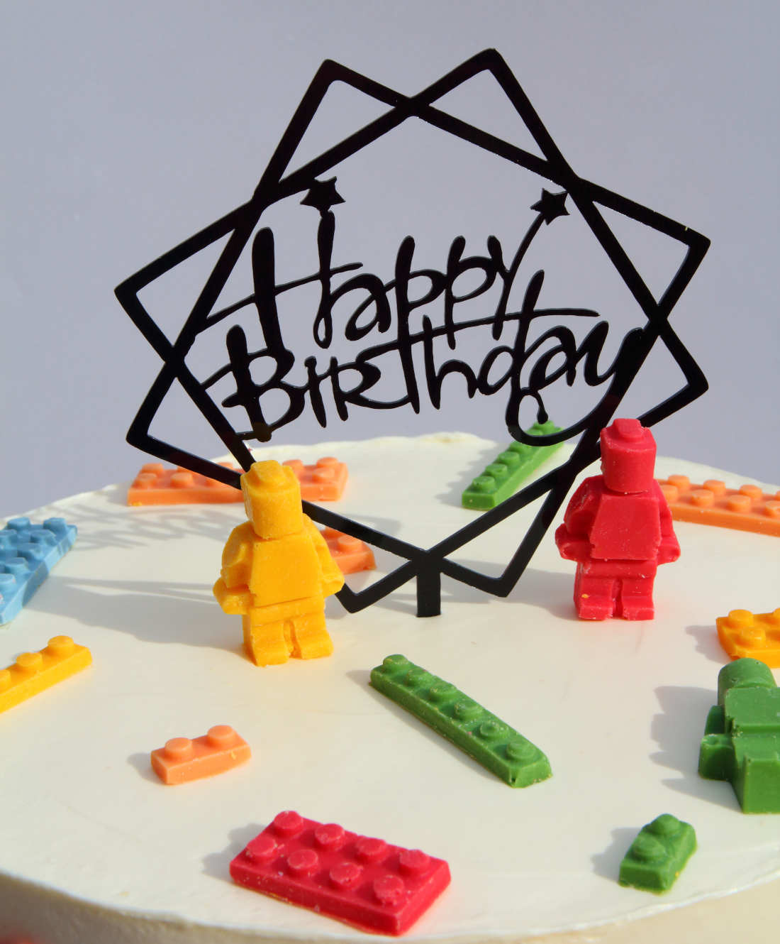 Lego tortas berniuko gimtadienio vakarėliui