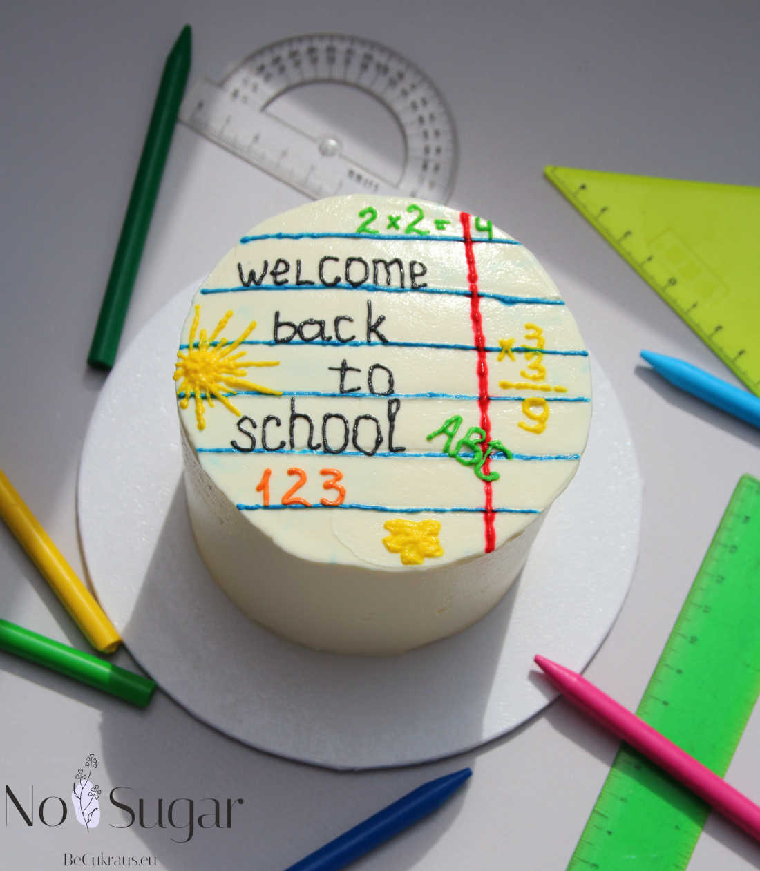 Bento cake Welcome back to school