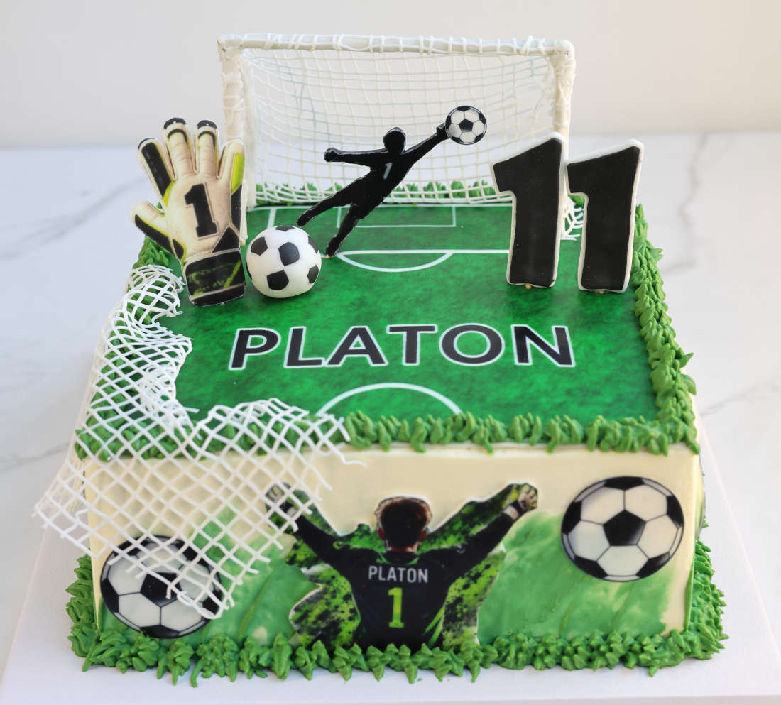 Cake for a goalkeeper in Vilnius